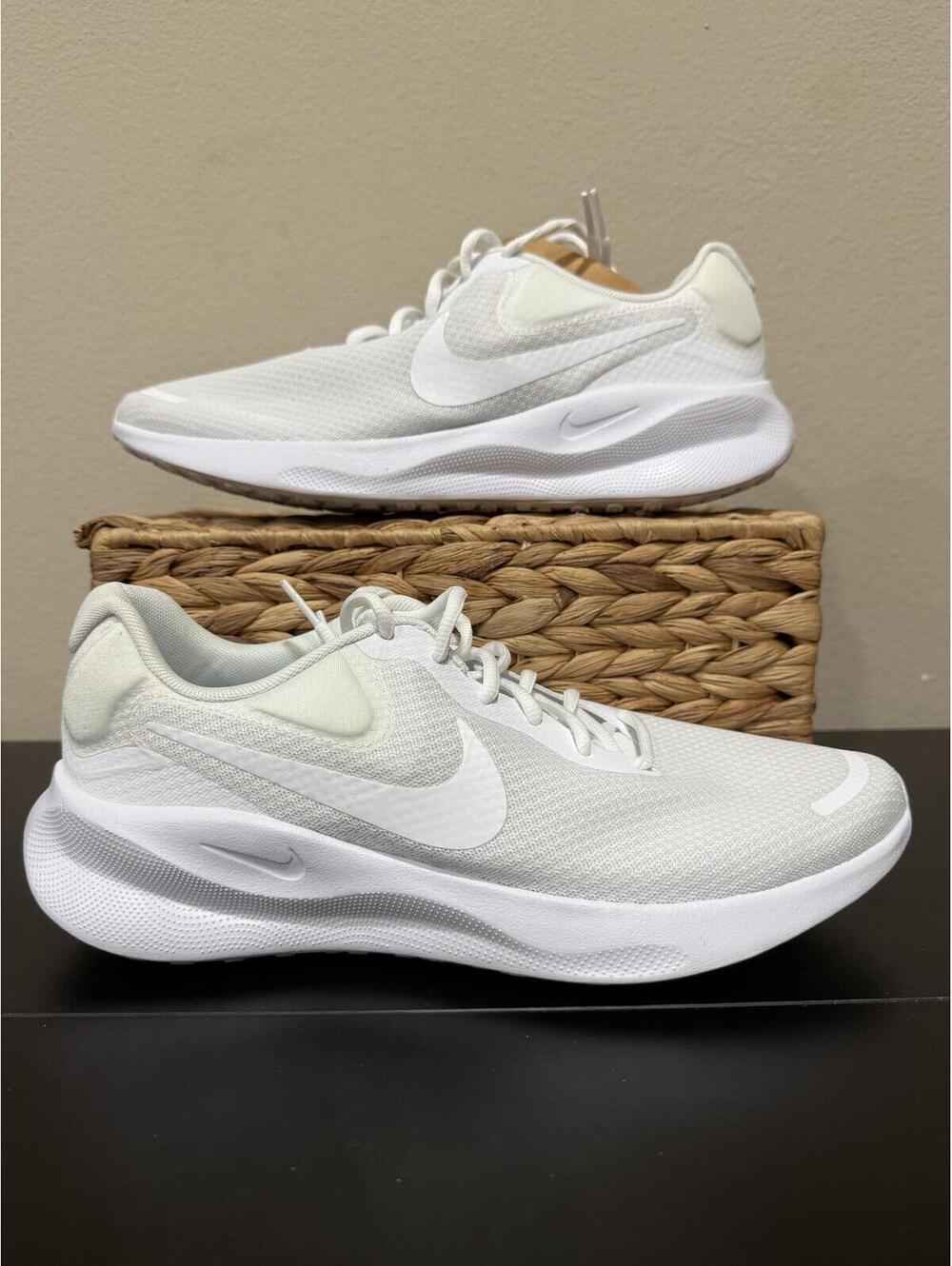 Size 11 - Nike Women’s Revolution 7 “White Pale Blue”
